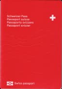 Switzerland passport cover