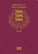 Estonia passport cover