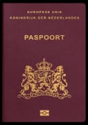 Netherlands passport cover