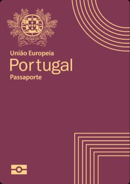 Portugal passport cover
