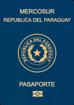 Paraguay passport cover