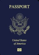 United States passport cover